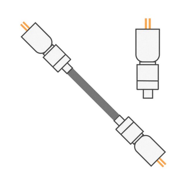 2 Channel Cable 305-305 No Spring