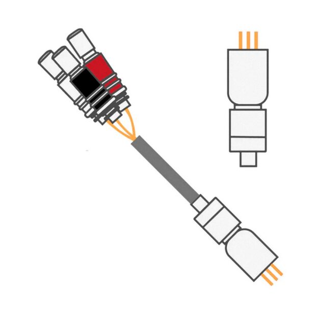 3 Channel Cable 335-441/3 No Spring