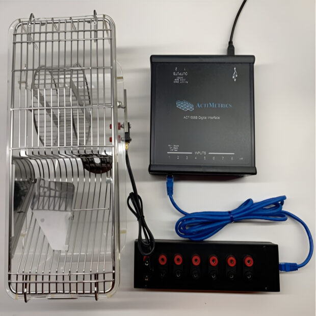 Mouse Cage with Running Wheel - Silent Switch