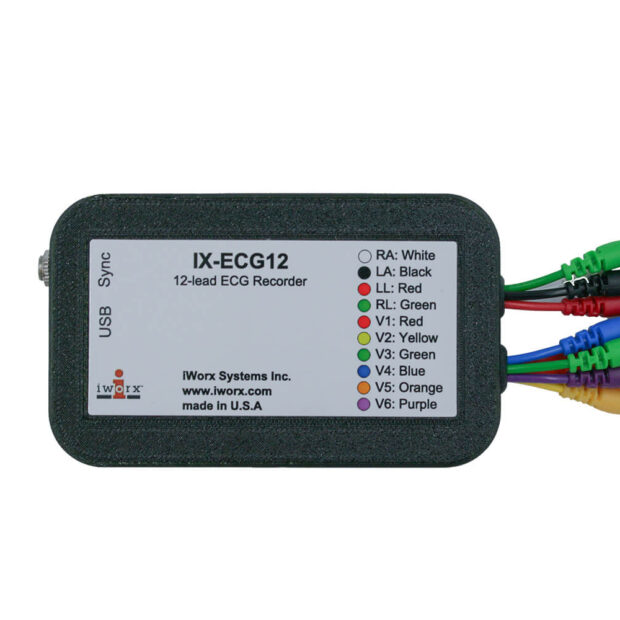 12 Lead ECG Recorder with LabScribe Software