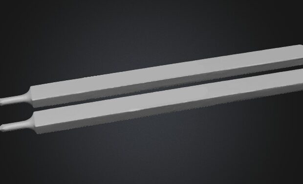 Non-Rupture Ear Bars (Mouse)