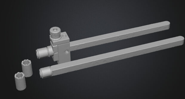 Non-Rupture Zygoma Style Ear Bars (Mouse & Neonatal Rat)